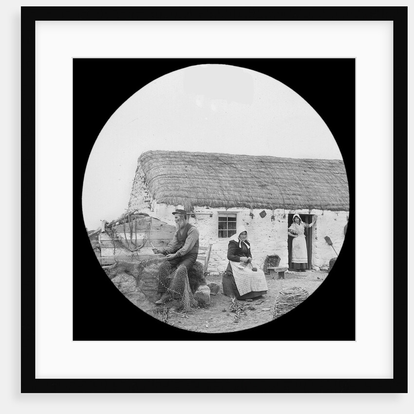 A Manx Fisherman's Home, Isle of Man by George Bellett Cowen